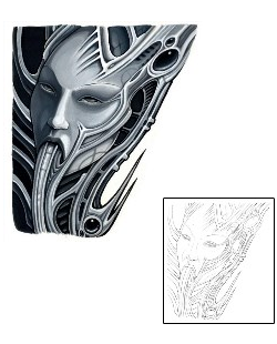 Biomechanical Tattoo Tattoo Styles tattoo | DFF-00185