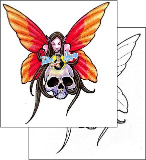 Woman Tattoo fantasy-tattoos-damien-friesz-dff-00227