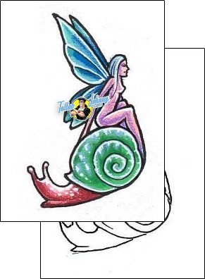 Woman Tattoo snail-tattoos-damien-friesz-dff-00250