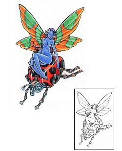 Ladybug Tattoo Suzan Fairy Tattoo
