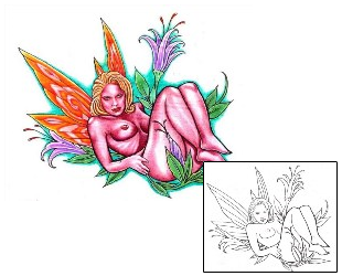 Breast Tattoo Davita Fairy Tattoo