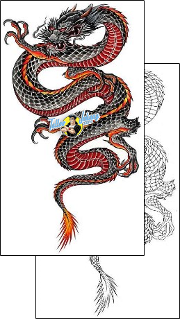 Evil Tattoo fantasy-dragon-tattoos-damien-friesz-dff-00311