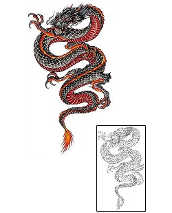 Dragon Tattoo Horror tattoo | DFF-00311