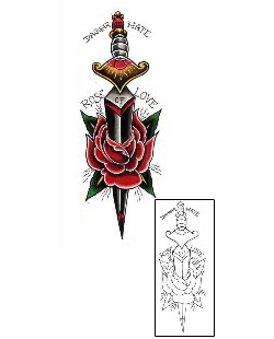 Rose Tattoo Tattoo Styles tattoo | DFF-00323