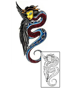 Featured Artist - Damien Friesz Tattoo Kiyoko Geisha Tattoo