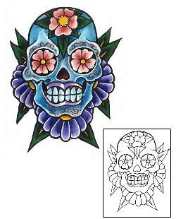 Day of the Dead Tattoo Tattoo Styles tattoo | DFF-00346