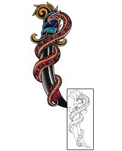 Snake Tattoo Tattoo Styles tattoo | DFF-00362