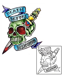 Skull Tattoo Tattoo Styles tattoo | DFF-00392