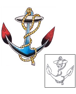 Anchor Tattoo Tattoo Styles tattoo | DFF-00398