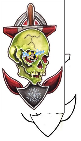 Skull Tattoo skull-tattoos-damien-friesz-dff-00440