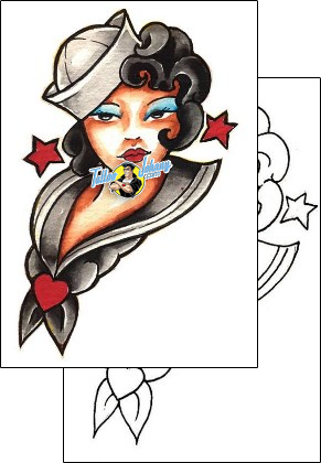 Pin Up Tattoo for-men-woman-tattoos-damien-friesz-dff-00457
