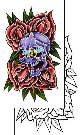 Skull Tattoo horror-skull-tattoos-damien-friesz-dff-00469