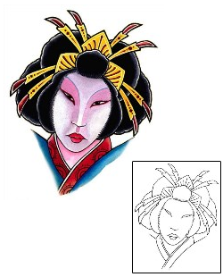 Geisha Tattoo Akiko Geisha Tattoo