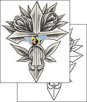 Rose Tattoo plant-life-rose-tattoos-damien-friesz-dff-00531