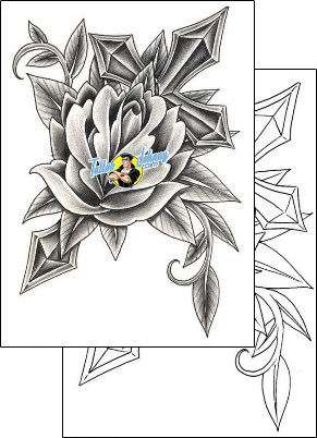 Flower Tattoo flower-tattoos-damien-friesz-dff-00535