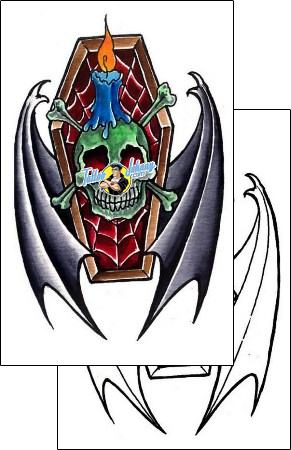 Wings Tattoo coffin-tattoos-damien-friesz-dff-00571