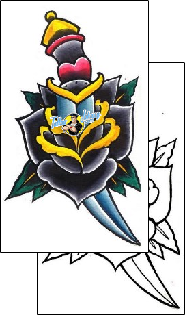 Dagger Tattoo horror-dagger-tattoos-damien-friesz-dff-00573