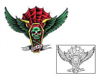 Coffin Tattoo Tattoo Styles tattoo | DFF-00587