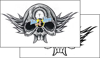 Horror Tattoo for-women-lower-back-tattoos-damien-friesz-dff-00595