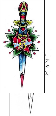 Dagger Tattoo horror-dagger-tattoos-damien-friesz-dff-00605