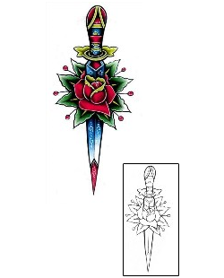 Dagger Tattoo Tattoo Styles tattoo | DFF-00605