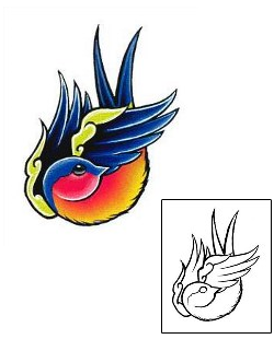 Swallow Tattoo Tattoo Styles tattoo | DFF-00609