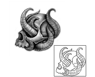 Worm Tattoo Horror tattoo | DFF-00612