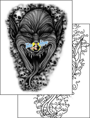 Horror Tattoo horror-tattoos-damien-friesz-dff-00615