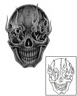 Skull Tattoo Miscellaneous tattoo | DFF-00617