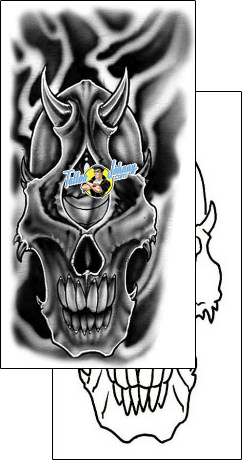 Horror Tattoo horror-tattoos-damien-friesz-dff-00622