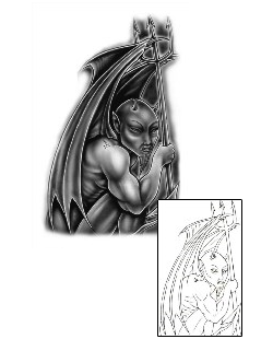 Gargoyle Tattoo Mythology tattoo | DFF-00629