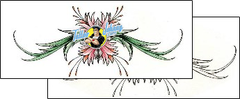 Flower Tattoo for-women-lower-back-tattoos-damien-friesz-dff-00633