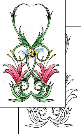 Lily Tattoo plant-life-lily-tattoos-damien-friesz-dff-00643