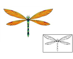 Dragonfly Tattoo For Women tattoo | DFF-00667