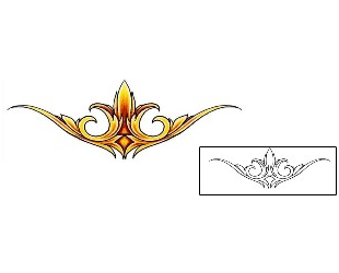 Lower Back Tattoo For Women tattoo | DFF-00696