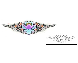 Lotus Tattoo For Women tattoo | DFF-00699