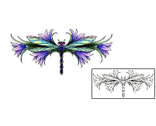 Dragonfly Tattoo For Women tattoo | DFF-00722