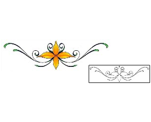 Flower Tattoo For Women tattoo | DFF-00741