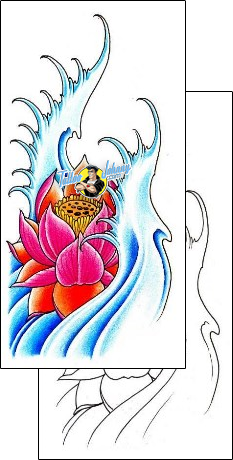 Lotus Tattoo plant-life-lotus-tattoos-damien-friesz-dff-00767