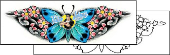 Butterfly Tattoo for-women-lower-back-tattoos-damien-friesz-dff-00774