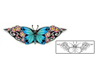 Butterfly Tattoo For Women tattoo | DFF-00774
