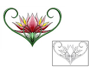 Lily Tattoo For Women tattoo | DFF-00780