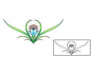 Orchid Tattoo Plant Life tattoo | DFF-00789