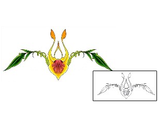 Orchid Tattoo Plant Life tattoo | DFF-00815