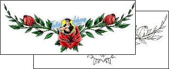Flower Tattoo for-women-lower-back-tattoos-damien-friesz-dff-00823