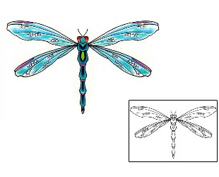 Dragonfly Tattoo For Women tattoo | DFF-00826