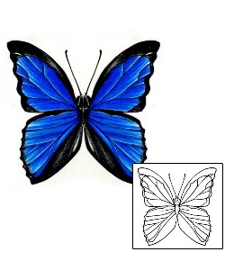 Butterfly Tattoo For Women tattoo | DFF-00845