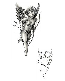 Angel Tattoo Religious & Spiritual tattoo | DFF-00874