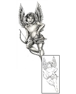 Angel Tattoo Religious & Spiritual tattoo | DFF-00878