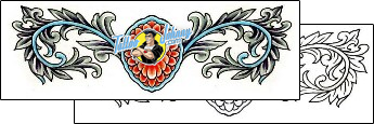 Flower Tattoo for-women-lower-back-tattoos-damien-friesz-dff-00884
